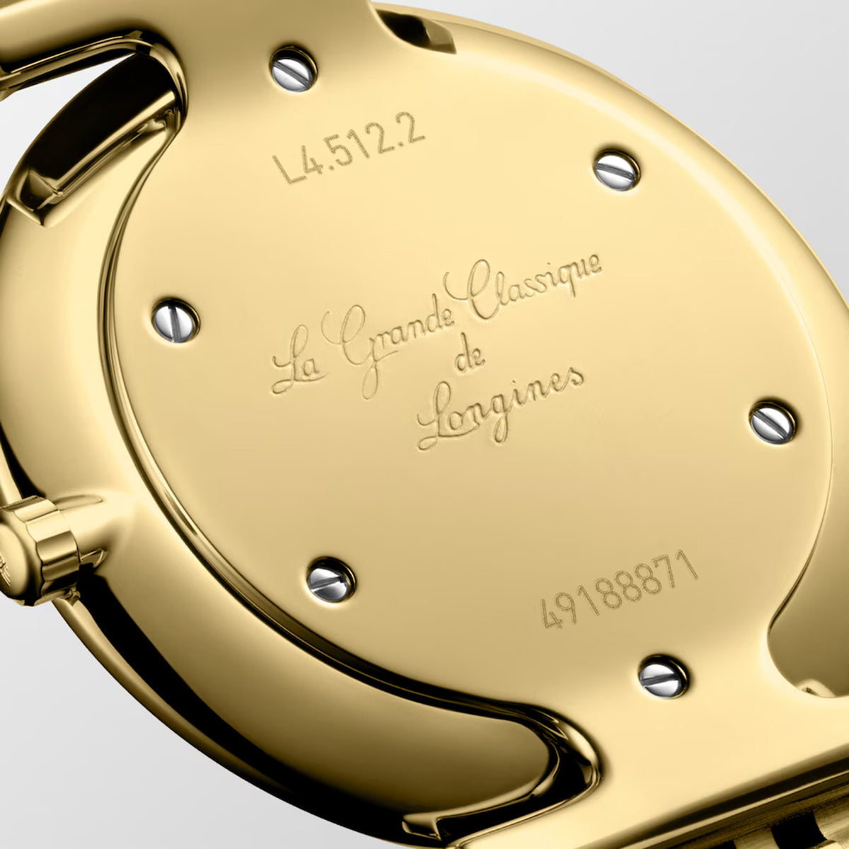 La Grande Classique De Women Quartz Gold Dial Analog Stainless Steel Watch L45122378