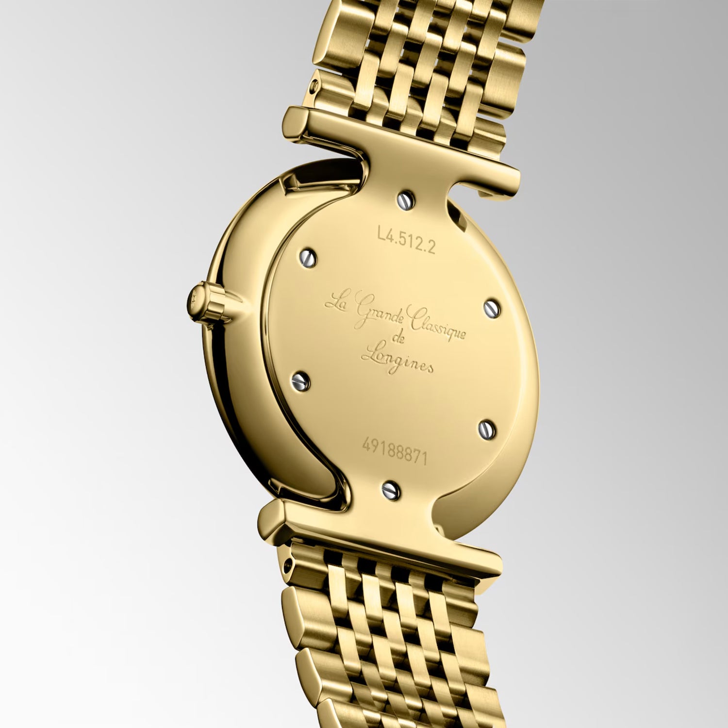 La Grande Classique De Women Quartz Gold Dial Analog Stainless Steel Watch L45122378