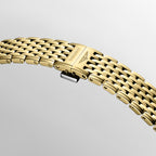 La Grande Classique De Women Quartz Gold Dial Analog Stainless Steel Watch L45122378