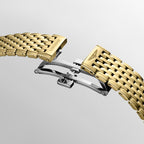 La Grande Classique De Women Quartz Gold Dial Analog Stainless Steel Watch L45122378