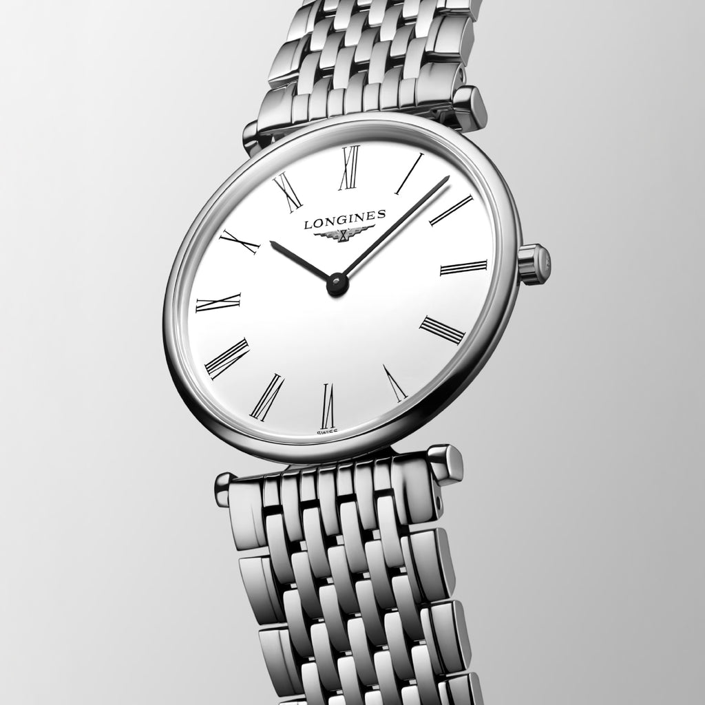 La Grande Classique De Women Quartz White Dial Analog Stainless Steel Watch L45124116