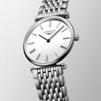 La Grande Classique De Women Quartz White Dial Analog Stainless Steel Watch L45124116