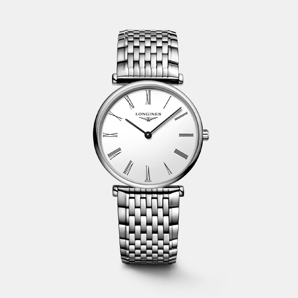 La Grande Classique De Women Quartz White Dial Analog Stainless Steel Watch L45124116