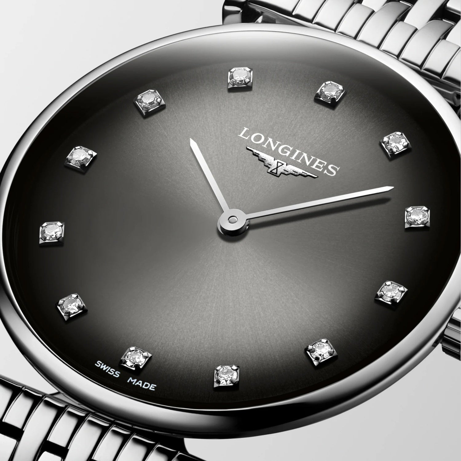 La Grande Classique Women Quartz Grey Dial Analog Stainless Steel Watch L45124776