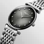 La Grande Classique Women Quartz Grey Dial Analog Stainless Steel Watch L45124776