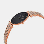 La Grande Classique Men Quartz Black Dial Analog Stainless Steel Watch L47551577