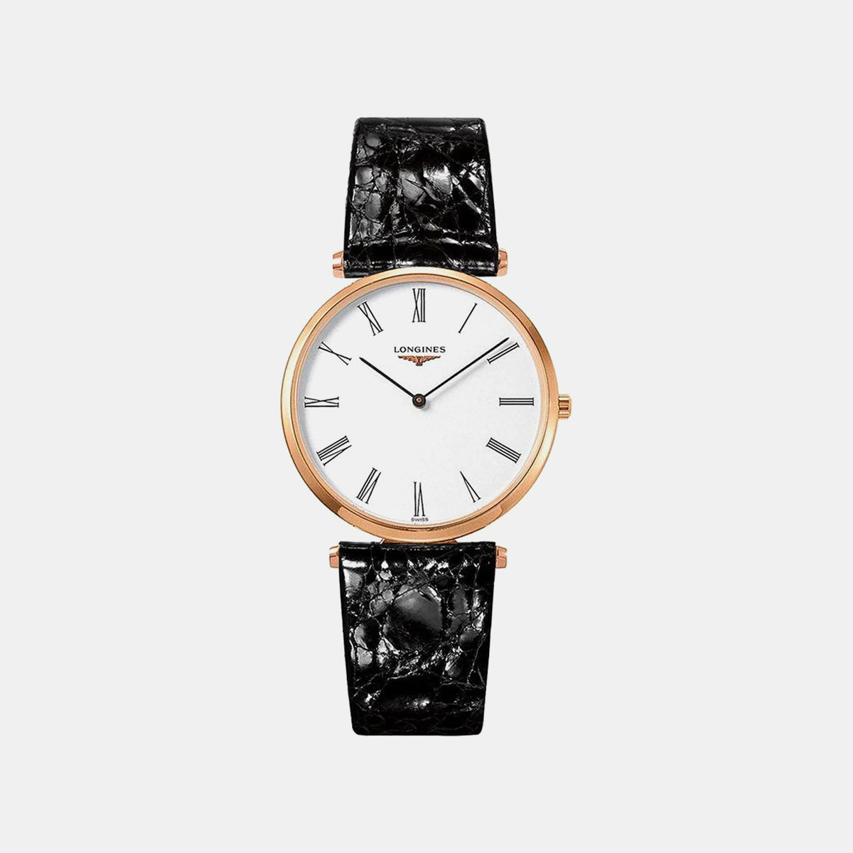 La Grande Classique De Women Quartz White Dial Analog Leather Watch L47551912