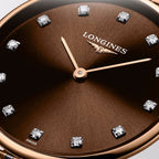 Women Quartz Brown Dial Analog Stainless Steel Watch L47661677