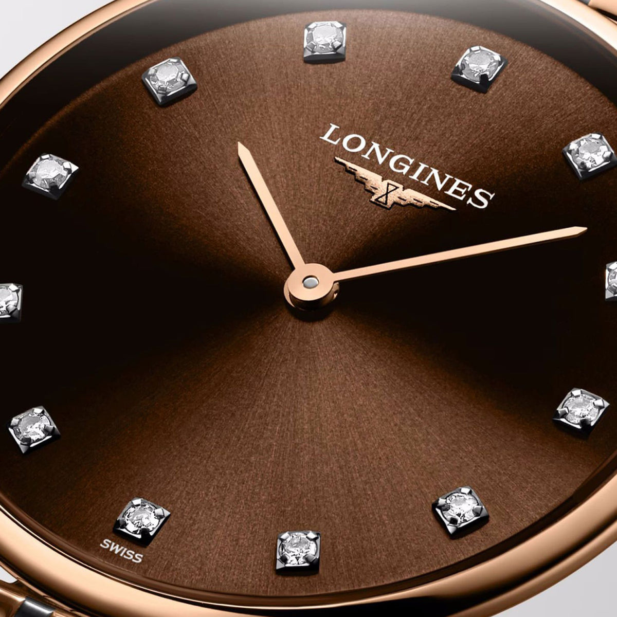 La Grande Classique De Women Quartz Brown Dial Analog Stainless Steel Watch L47661677