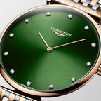 La Grande Classique De Women Quartz Green Dial Analog Stainless Steel Watch L48661087