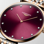 La Grande Classique De Women Quartz Red Dial Analog Stainless Steel Watch L48661687