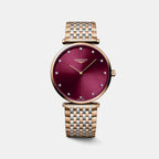 La Grande Classique De Women Quartz Red Dial Analog Stainless Steel Watch L48661687