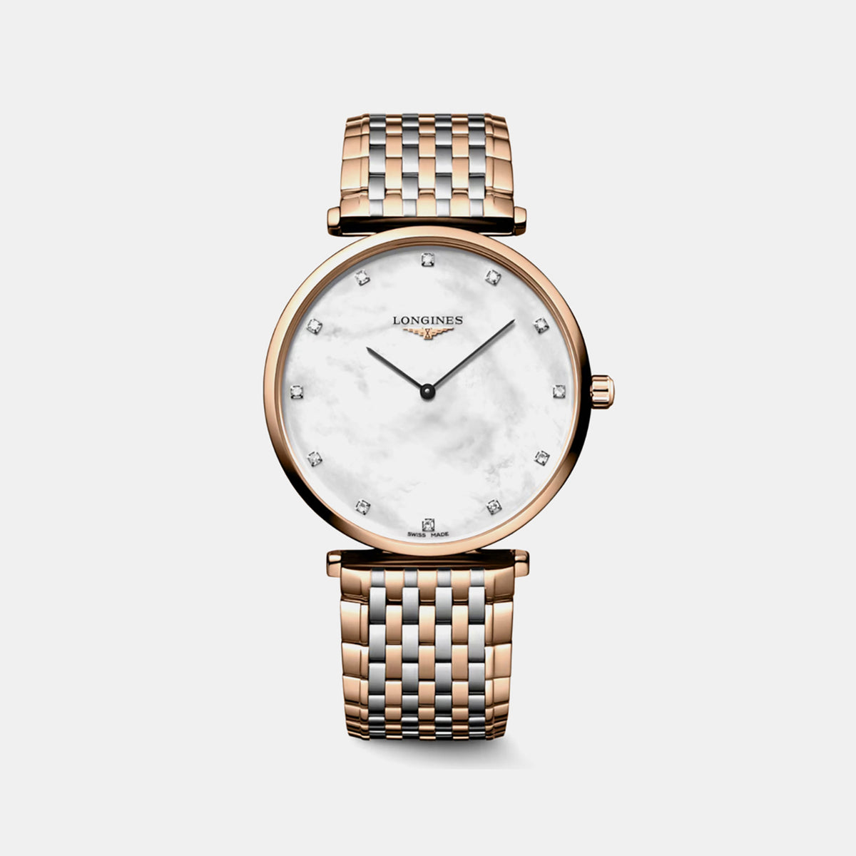 La Grande Classique De Women Quartz Mother Of Pearl Dial Analog Stainless Steel Watch L48661977