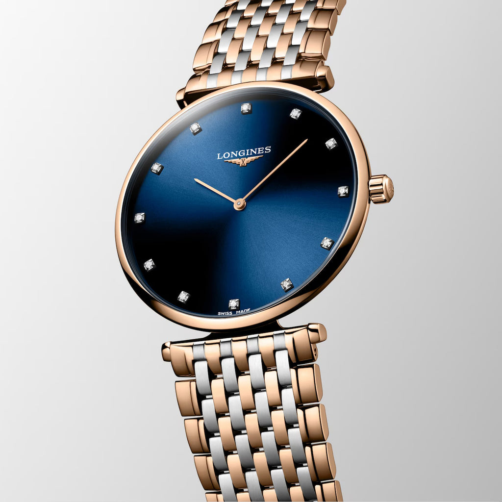 La Grande Classique De Women Quartz Blue Dial Analog Stainless Steel Watch L48661987