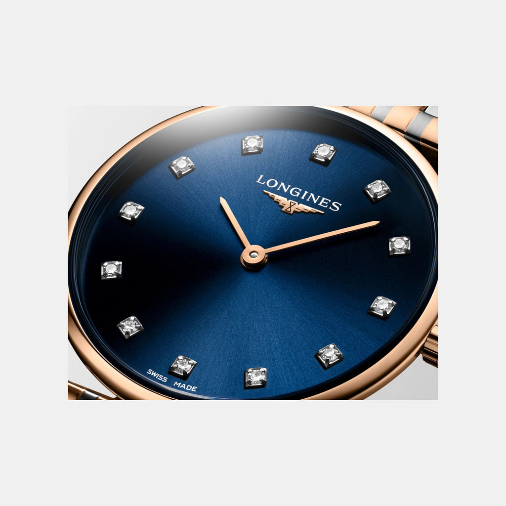 La Grande Classique De Women Quartz Blue Dial Analog Stainless Steel Watch L48661987