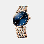 La Grande Classique De Women Quartz Blue Dial Analog Stainless Steel Watch L48661987