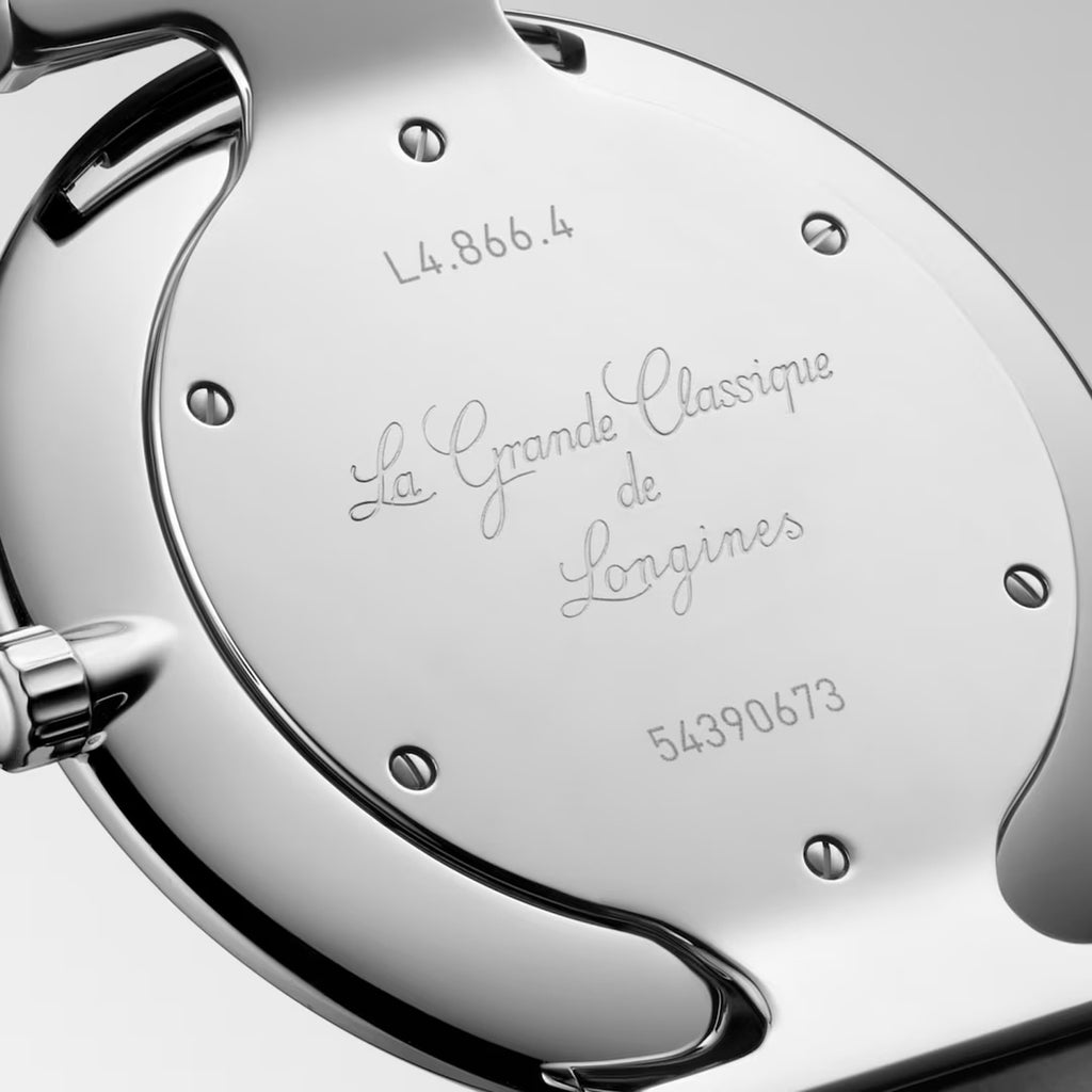 La Grande Classique De Women Quartz White Dial Analog Leather Watch L48664112