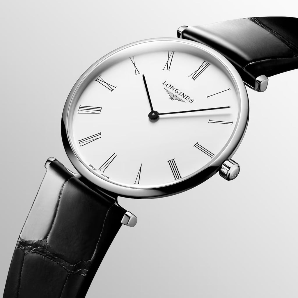 La Grande Classique De Women Quartz White Dial Analog Leather Watch L48664112