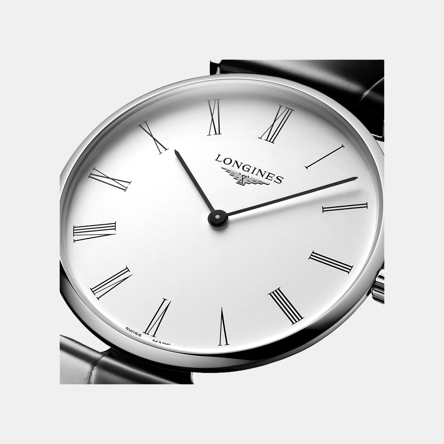 La Grande Classique De Women Quartz White Dial Analog Leather Watch L48664112