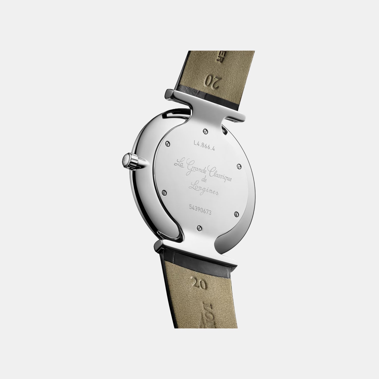 La Grande Classique De Women Quartz White Dial Analog Leather Watch L48664112