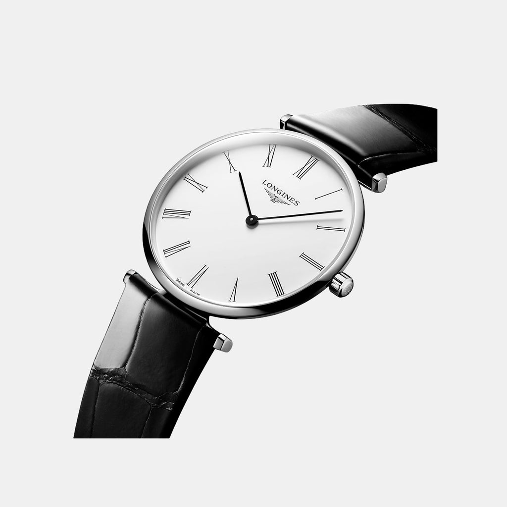 La Grande Classique De Women Quartz White Dial Analog Leather Watch L48664112