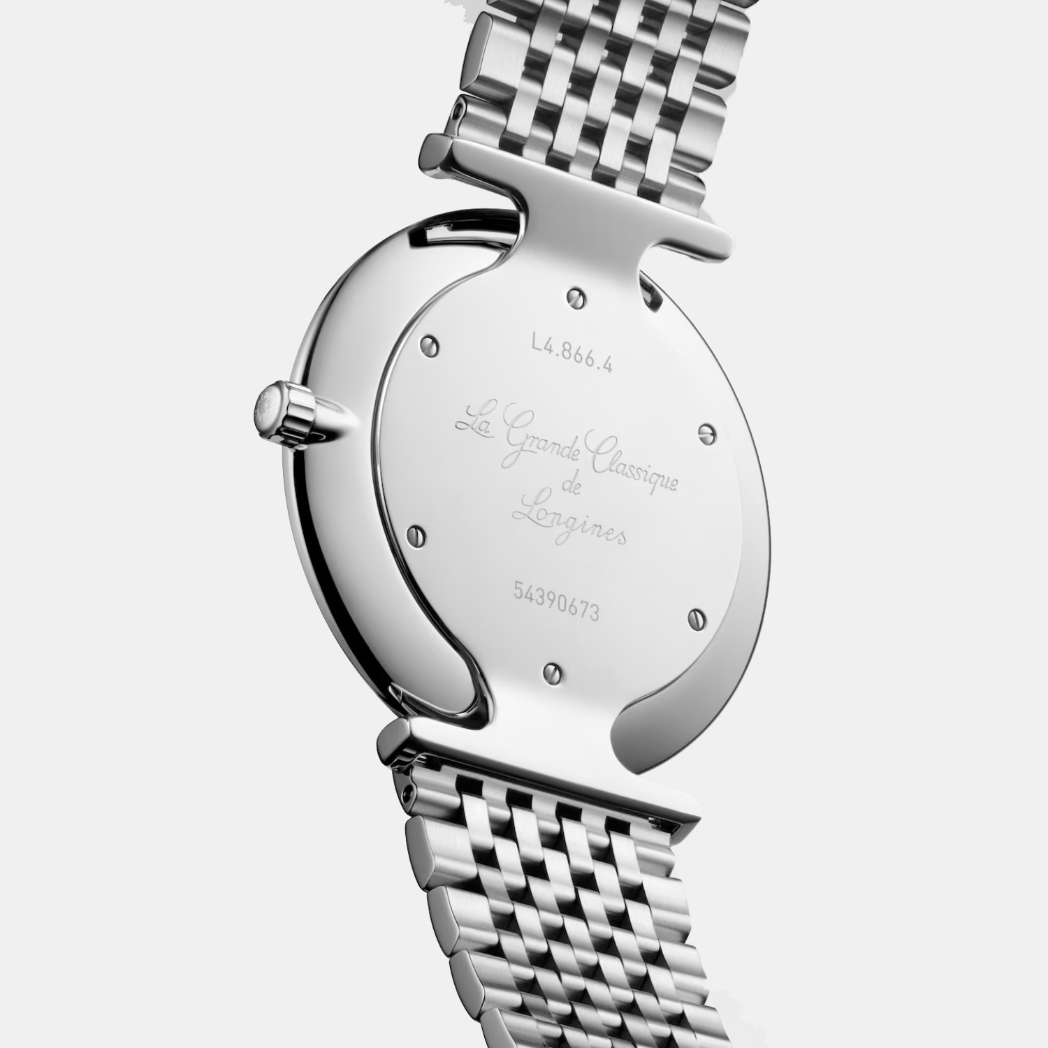 Men Quartz Black Dial Analog Stainless Steel Watch L48664586