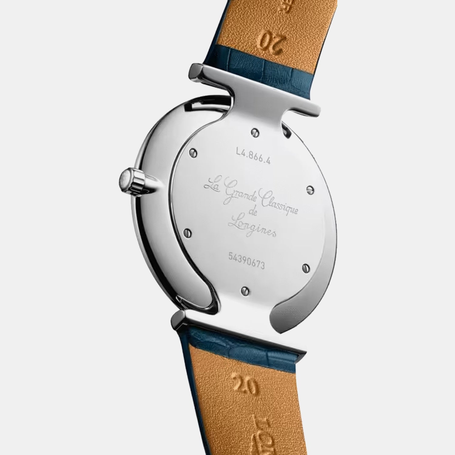 La Grande Classique De Women Quartz Blue Dial Analog Leather Watch L48664942