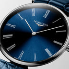 La Grande Classique De Women Quartz Blue Dial Analog Leather Watch L48664942