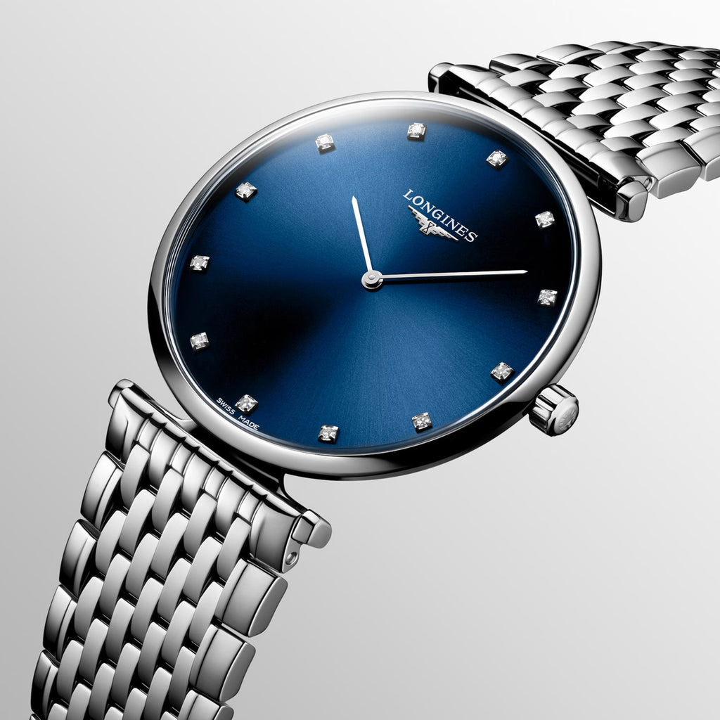 La Grande Classique De Men Quartz Blue Dial Analog Stainless Steel Watch L48664976