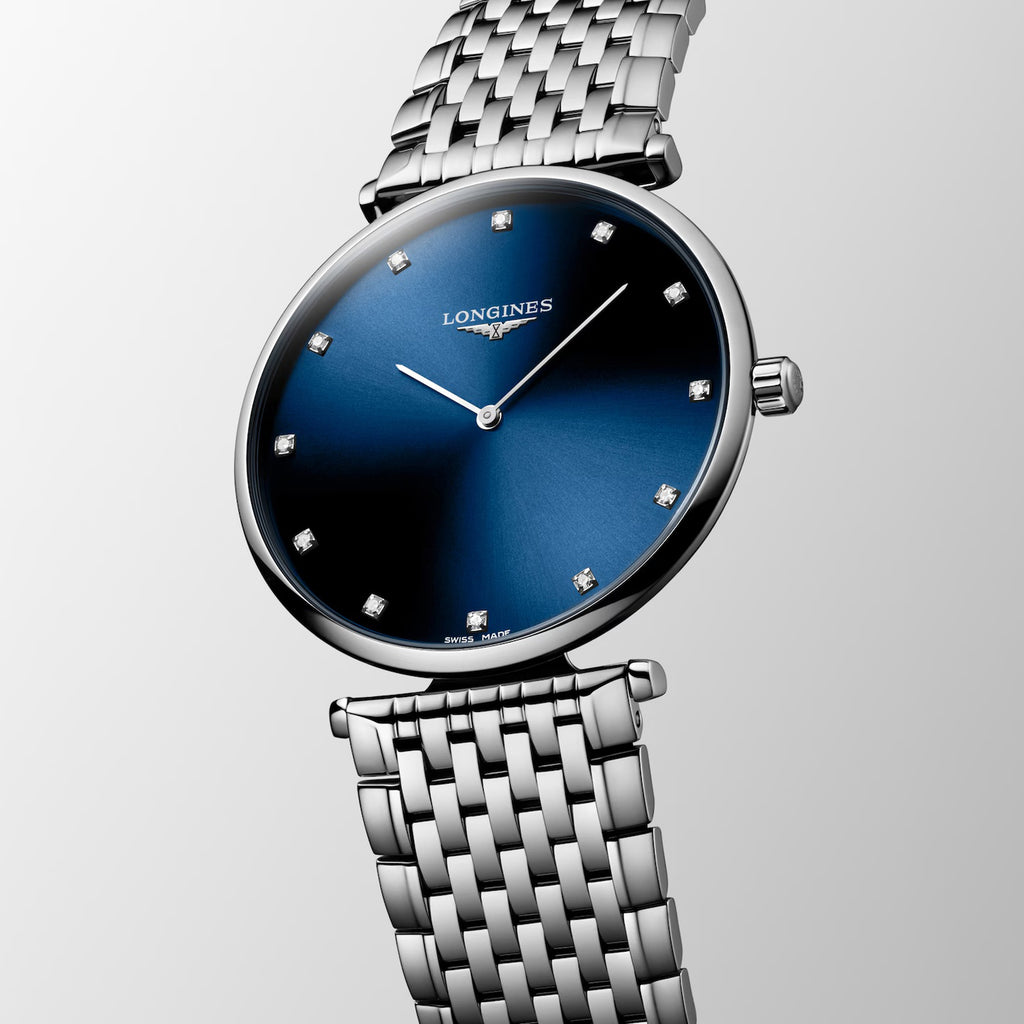 La Grande Classique De Men Quartz Blue Dial Analog Stainless Steel Watch L48664976