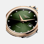 Flagship Classic Men Automatic Sunray Green Dial Analog Stainless Steel Watch L49843077