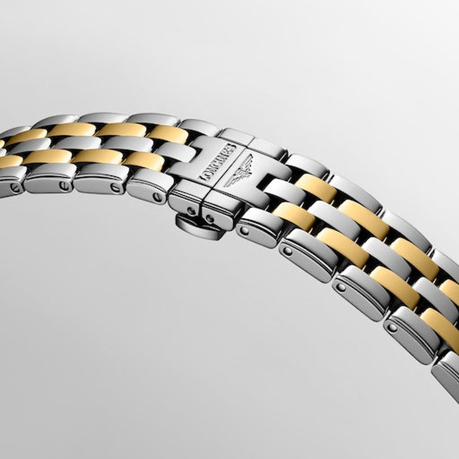 Flagship Classic Men Automatic Gold Dial Analog Stainless Steel Watch L49843387