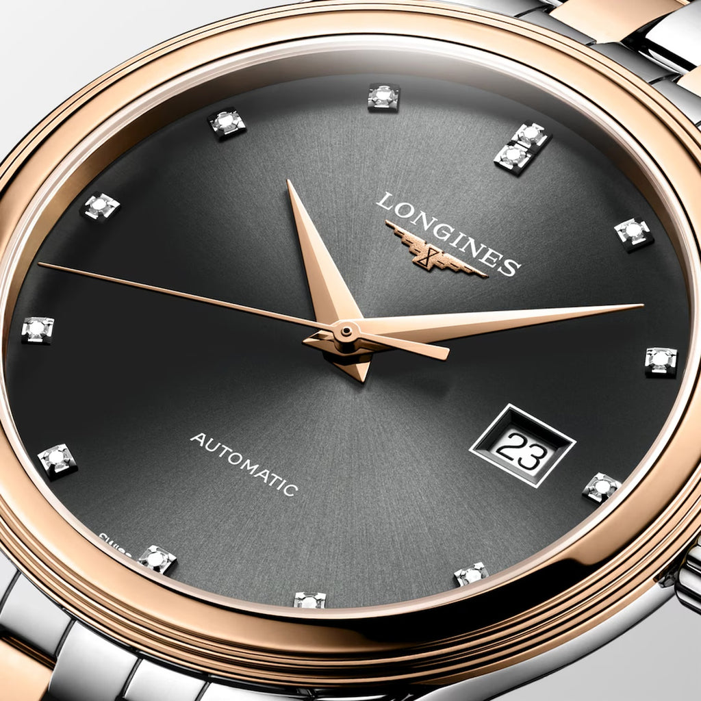 Flagship Classic Men Automatic Grey Dial Analog Stainless Steel Watch L49843777