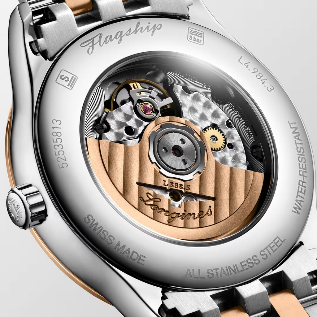 Flagship Classic Men Automatic Grey Dial Analog Stainless Steel Watch L49843777