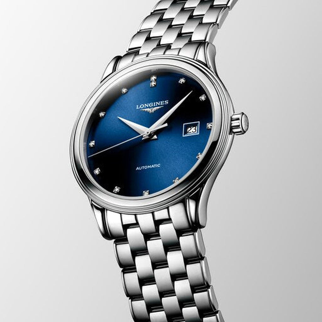 Flagship Classic Men Automatic Blue Dial Analog Stainless Steel Watch L49844976