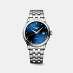 Flagship Classic Men Automatic Sunray Blue Dial Analog Stainless Steel Watch L49844976