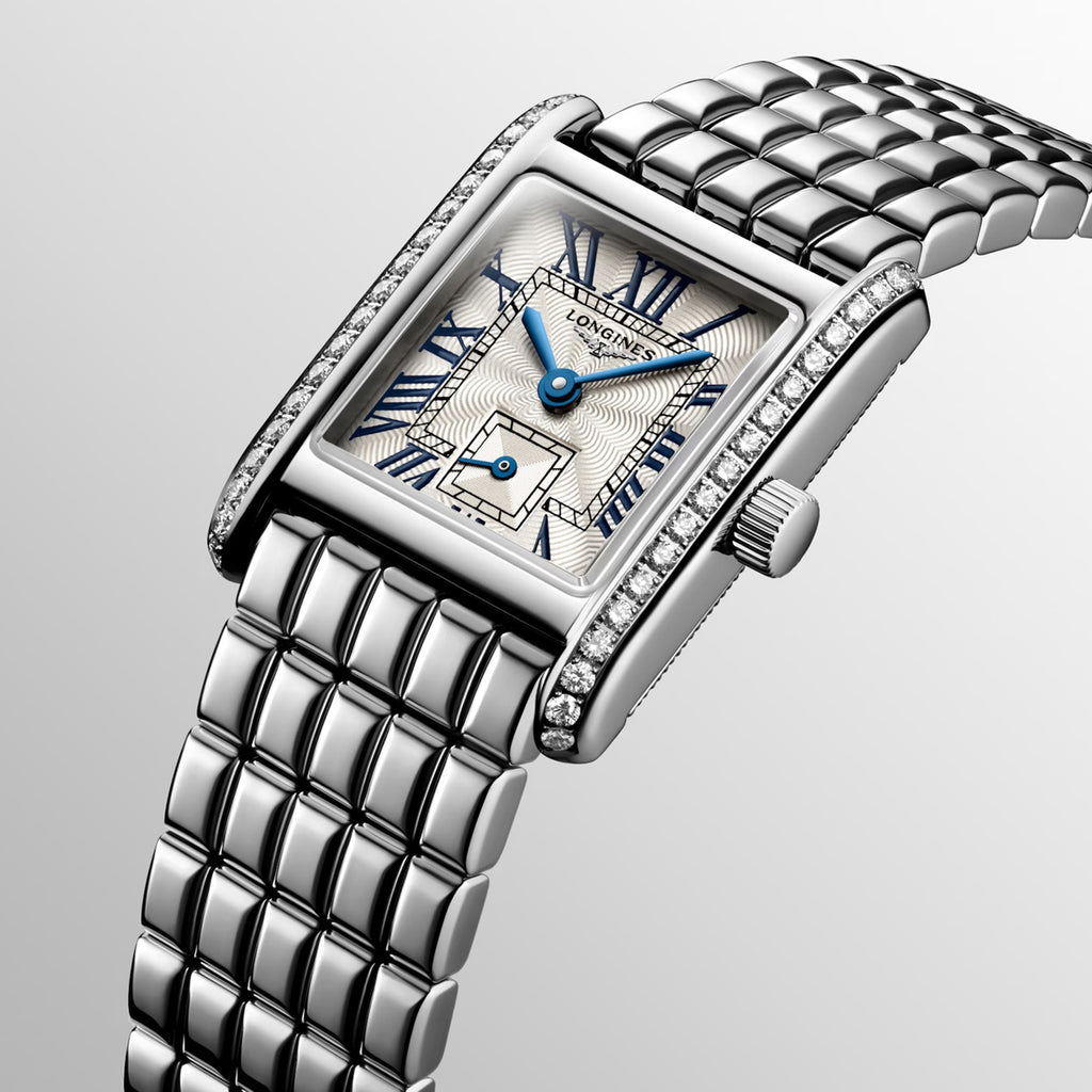 Mini Dolcevita Women Quartz Silver Dial Analog Stainless Steel Watch L52000716