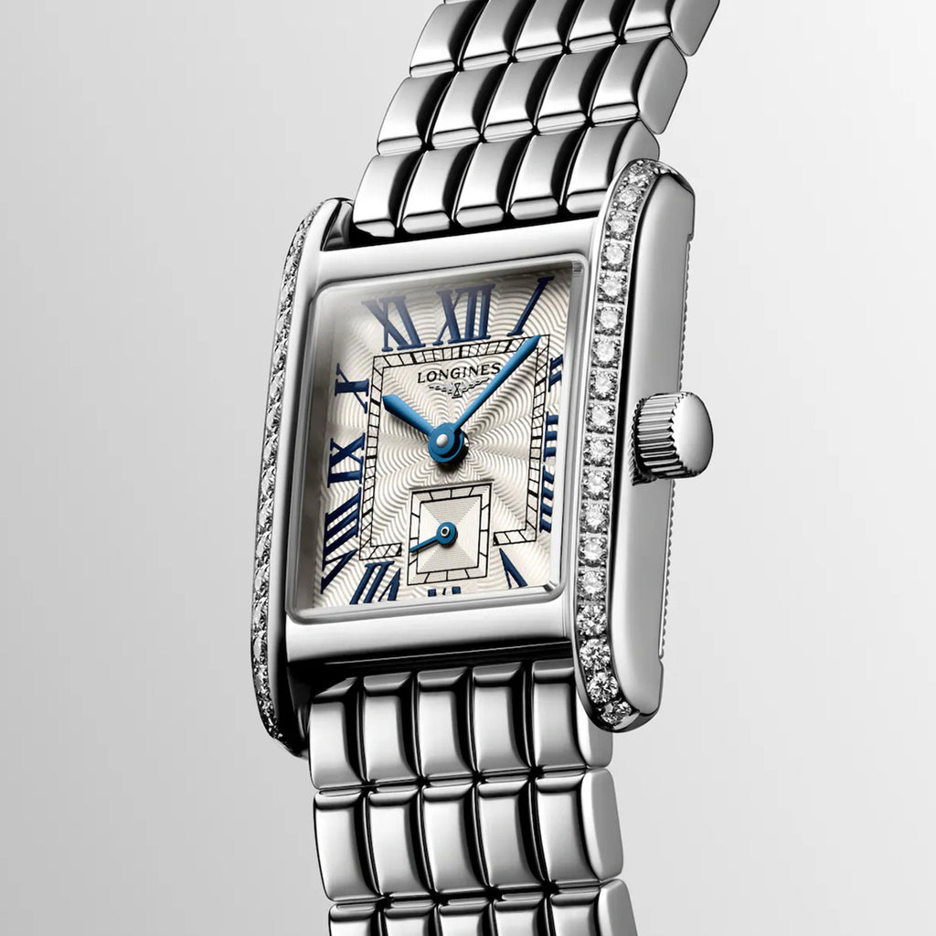 Mini Dolcevita Women Quartz Silver Dial Analog Stainless Steel Watch L52000716