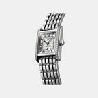 Mini Dolcevita Women Quartz Silver Dial Analog Stainless Steel Watch L52000716