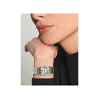 Mini Dolcevita Women Quartz Silver Dial Analog Stainless Steel Watch L52000716