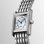 Women Quartz Silver Dial Analog Stainless Steel Watch L52000756