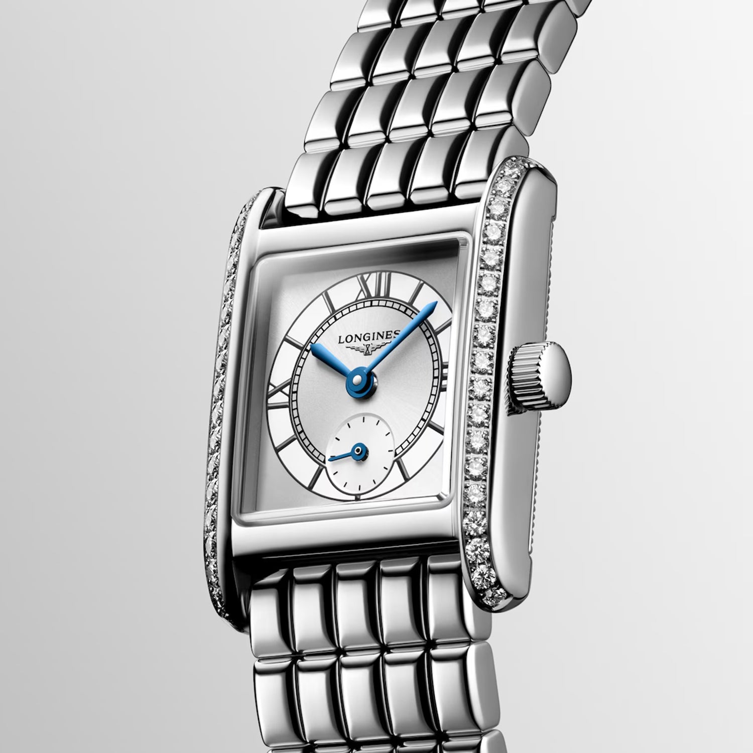 Women Quartz Silver Dial Analog Stainless Steel Watch L52000756
