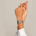 Mini Dolcevita Women Quartz Silver Dial Analog Stainless Steel Watch L52004716