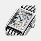 Mini Dolcevita Women Quartz Silver Dial Analog Stainless Steel Watch L52004716