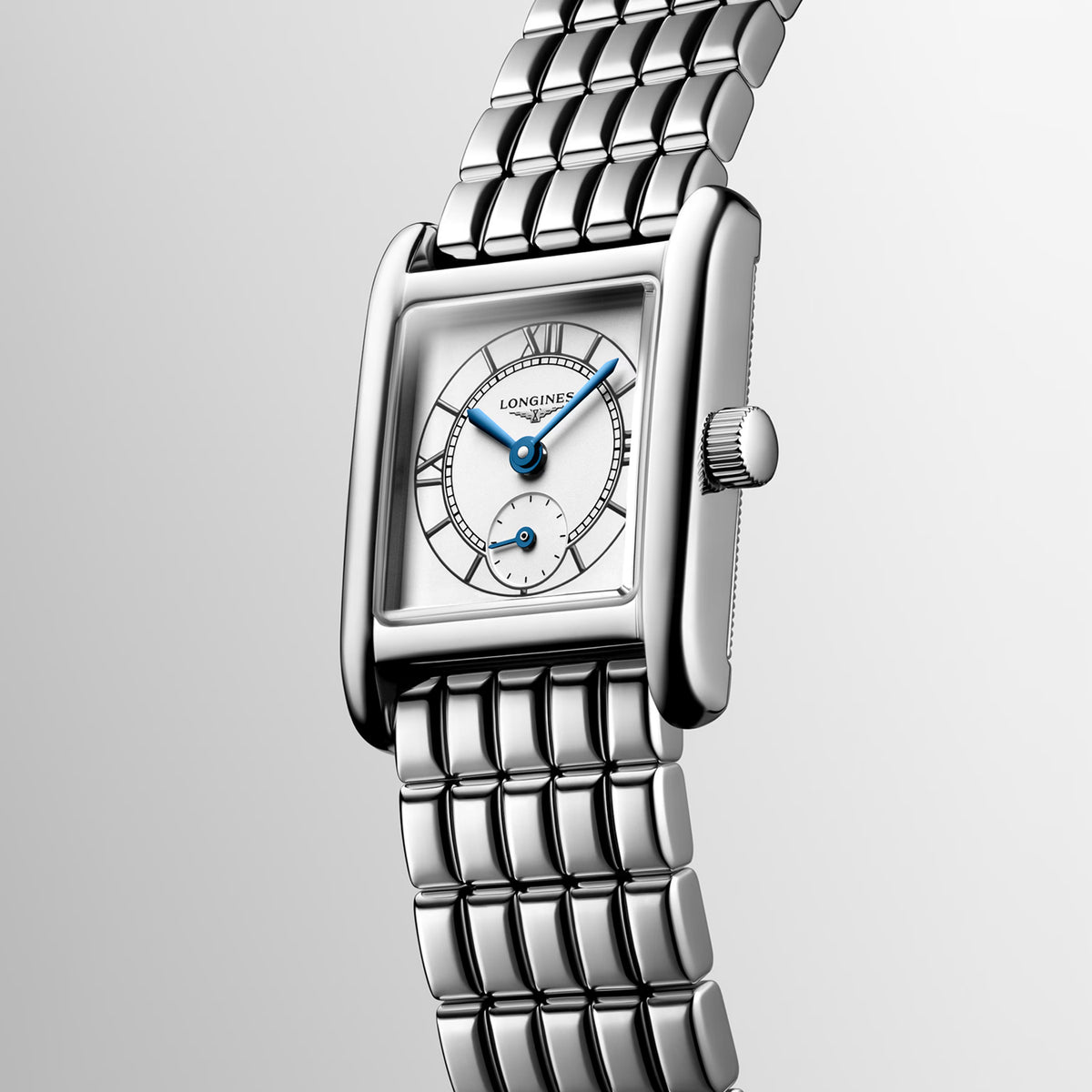 Mini Dolcevita Women Quartz White Dial Analog Stainless Steel Watch L52004756