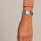 Mini Dolcevita Women Quartz White Dial Analog Stainless Steel Watch L52004756