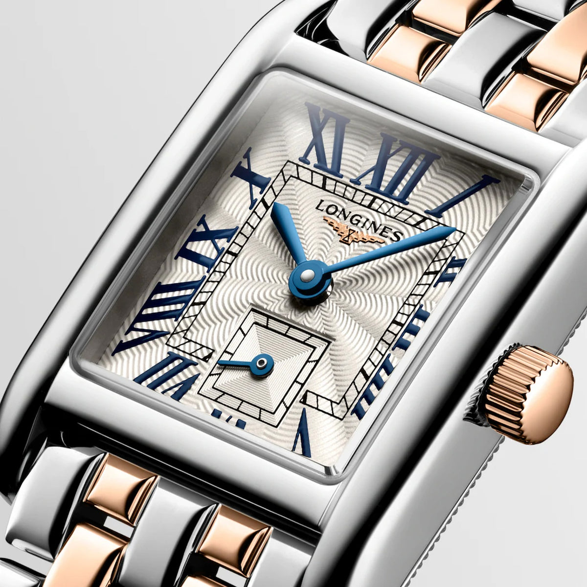 Mini Dolcevita Women Quartz Silver Dial Analog Stainless Steel Watch L52005717
