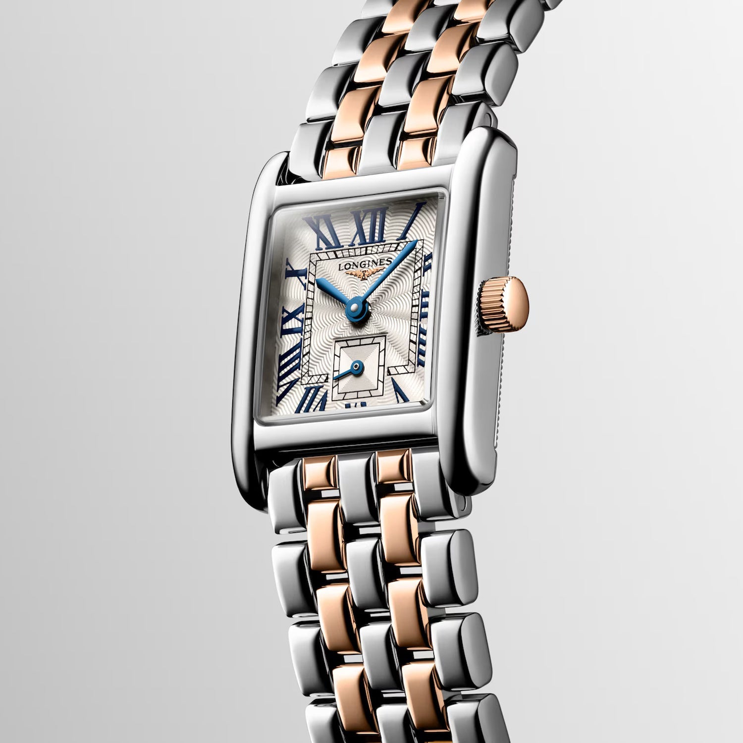 Mini Dolcevita Women Quartz Silver Dial Analog Stainless Steel Watch L52005717