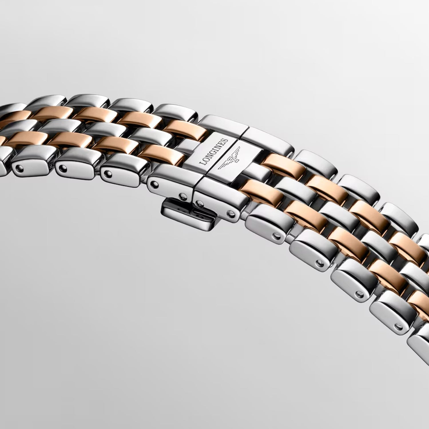 Mini Dolcevita Women Quartz Silver Dial Analog Stainless Steel Watch L52005717