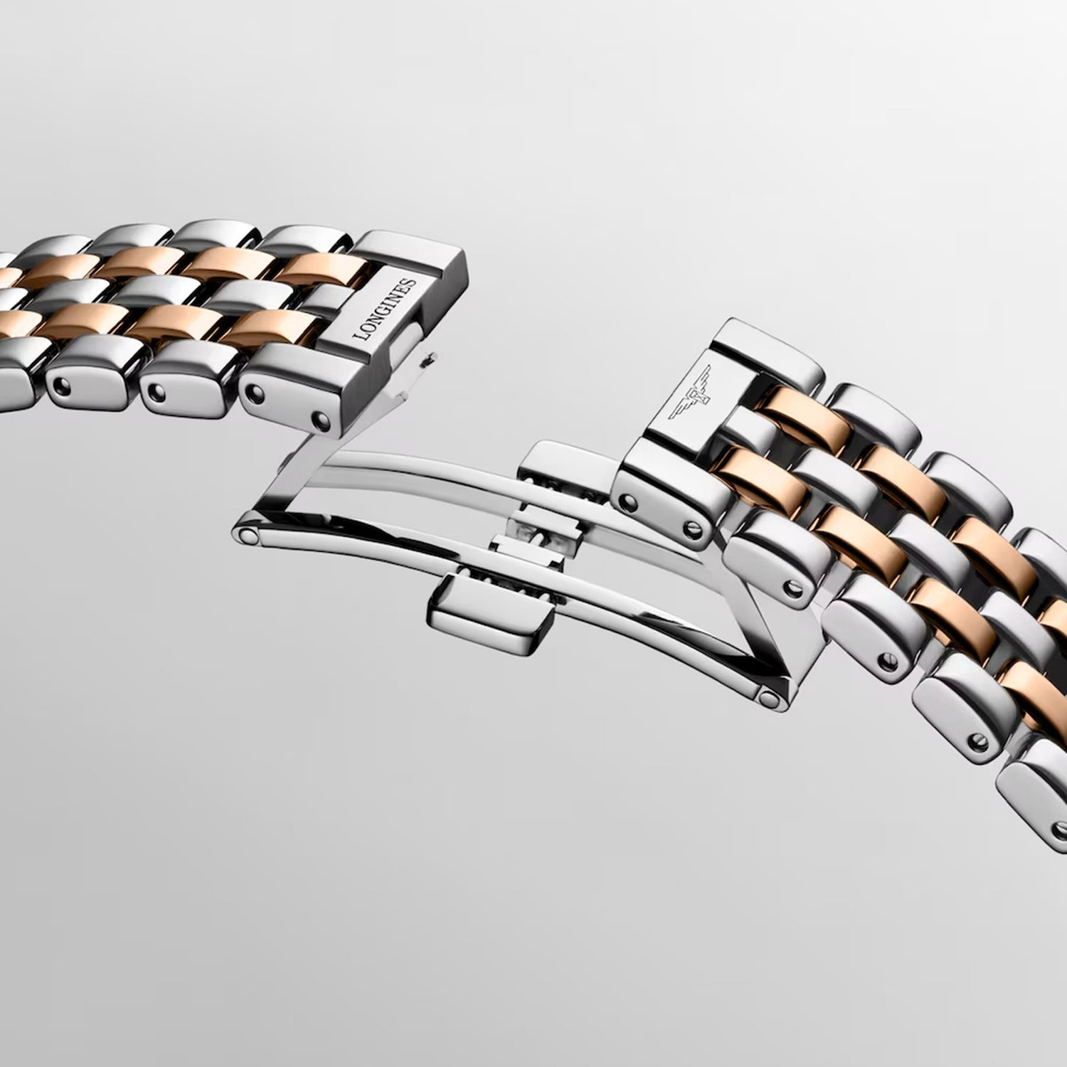 Mini Dolcevita Women Quartz Silver Dial Analog Stainless Steel Watch L52005717